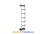 7 Rung Rhino Aluminium Rear Door Ladder