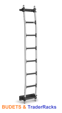 8 Rung Rhino Aluminium Rear Door Ladder