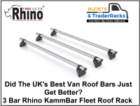 3 Bar Rhino Kammbar Fleet Roof Rack